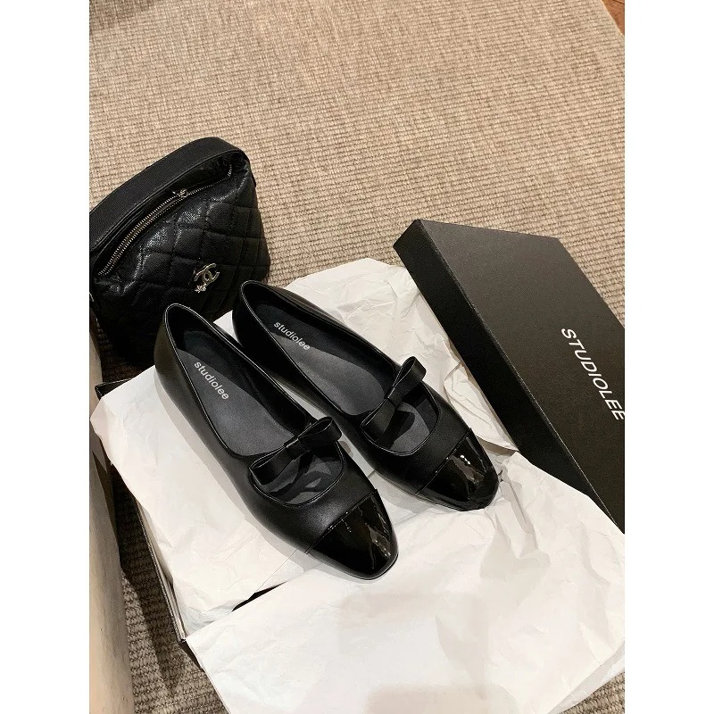 Women Shoes Loafers - 2026Sheepskin Flat Bottom Janes Women's Shoes