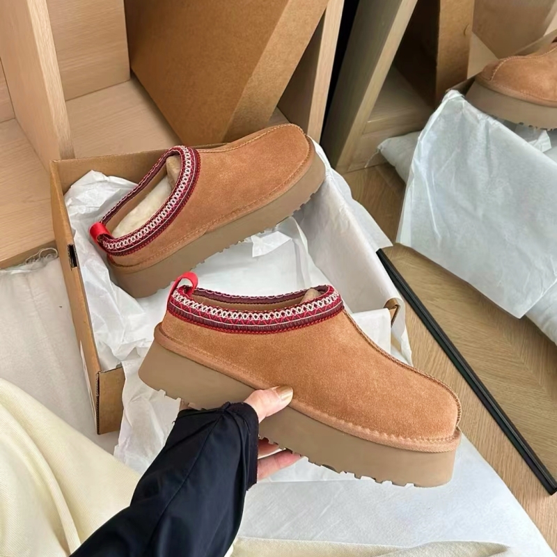 Women Shoes Size Chart - Women's Winter Boots with Thick Soles
