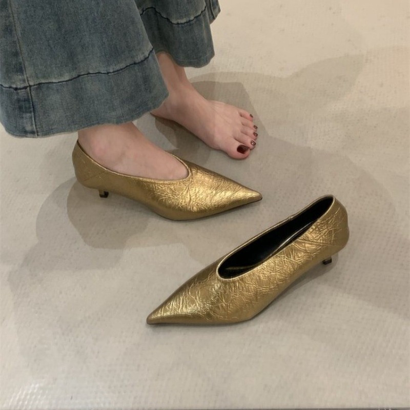 Women Shoes Loafers - 2025 Autumn New Commuter Wind Flat