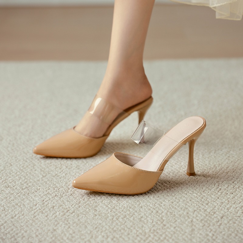 Women Shoes Mules - Size 30-44 2026 New Point Toe