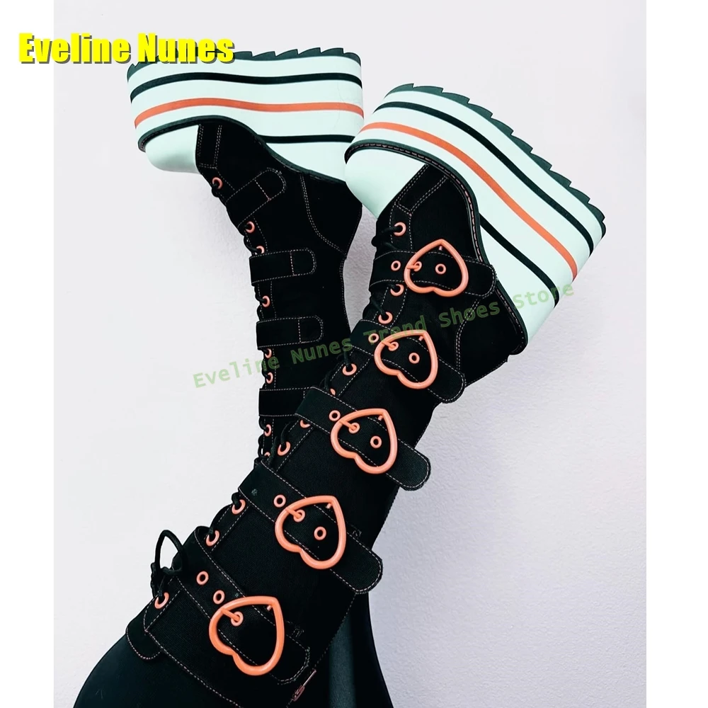 Heart Shaped Buckle Platform B - đánh giá và giá Women'S Shoes Trending 2025