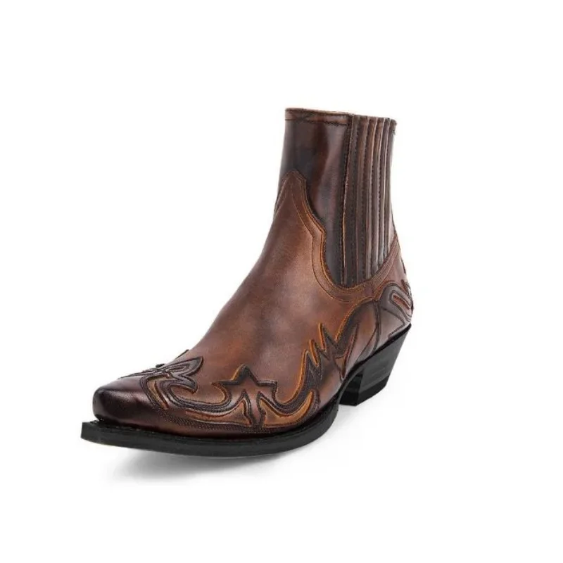 New Men's Boot Handmade Wedge  - đánh giá và giá Western Cowgirl Boot