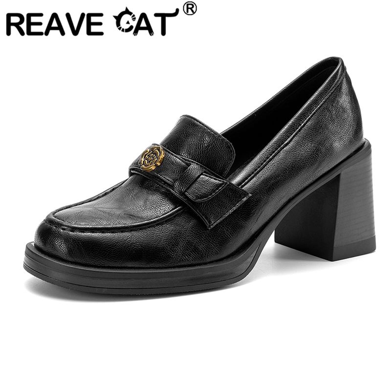 REAVE CAT Black Female Pumps R - đánh giá và giá Women'S Shoes Extended Sizes