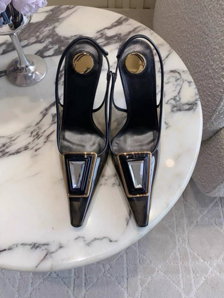 2026 Summer New Transparent Sq - đánh giá và giá Clear Strap Heel