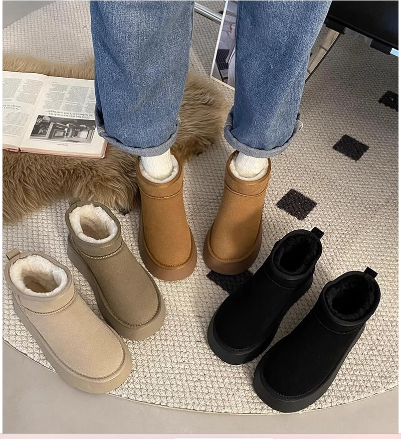 Women's Thick-Soled Snow Boots - đánh giá và giá Women Shoes Size Chart