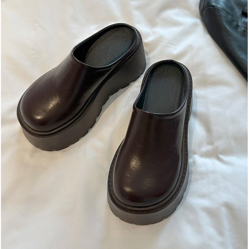 2026New women's thick-soled mu - đánh giá và giá Women Shoes Size Chart