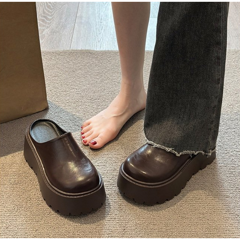 2026New women's thick-soled mu - đánh giá và giá Women Shoes Size Chart