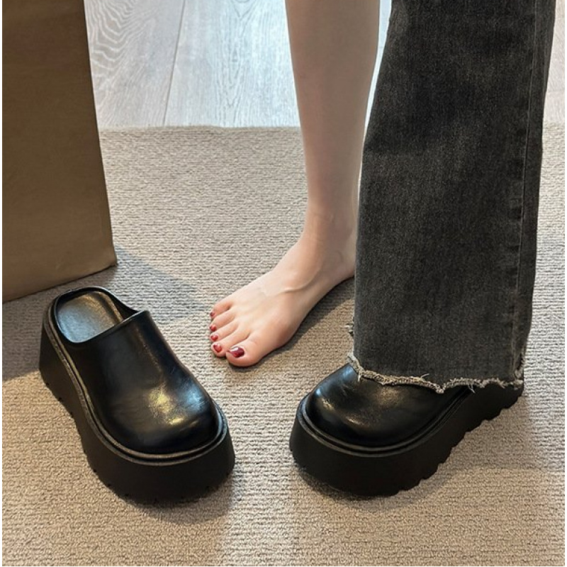 2026New women's thick-soled mu - đánh giá và giá Women Shoes Size Chart