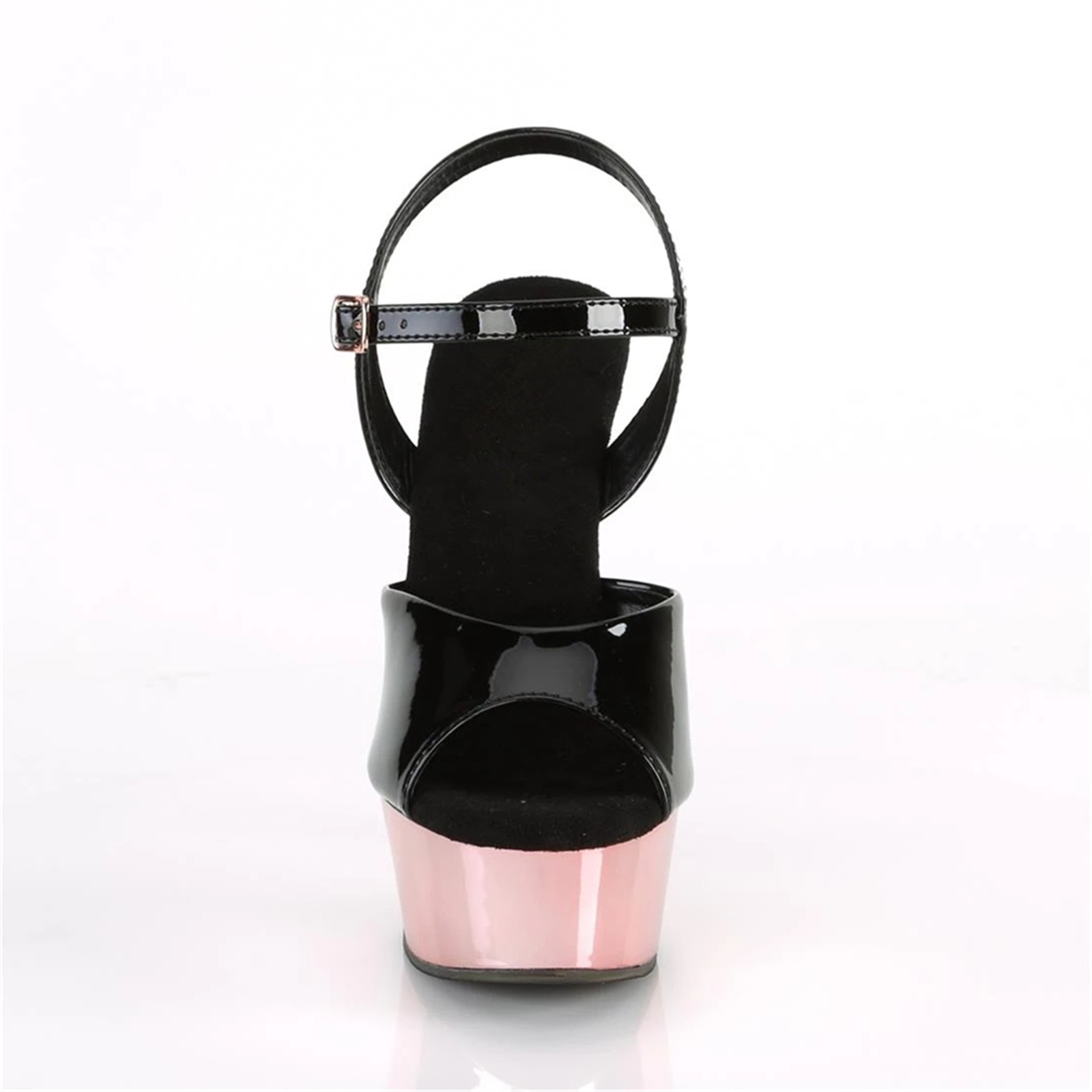 Neo Gothic Heels 15cm - Black  - đánh giá và giá Clear Strap Heel