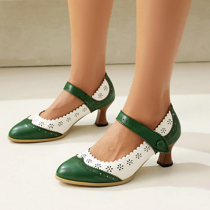 Women Two Tone Mary Jane Pumps - đánh giá và giá Women'S Xti Shoes