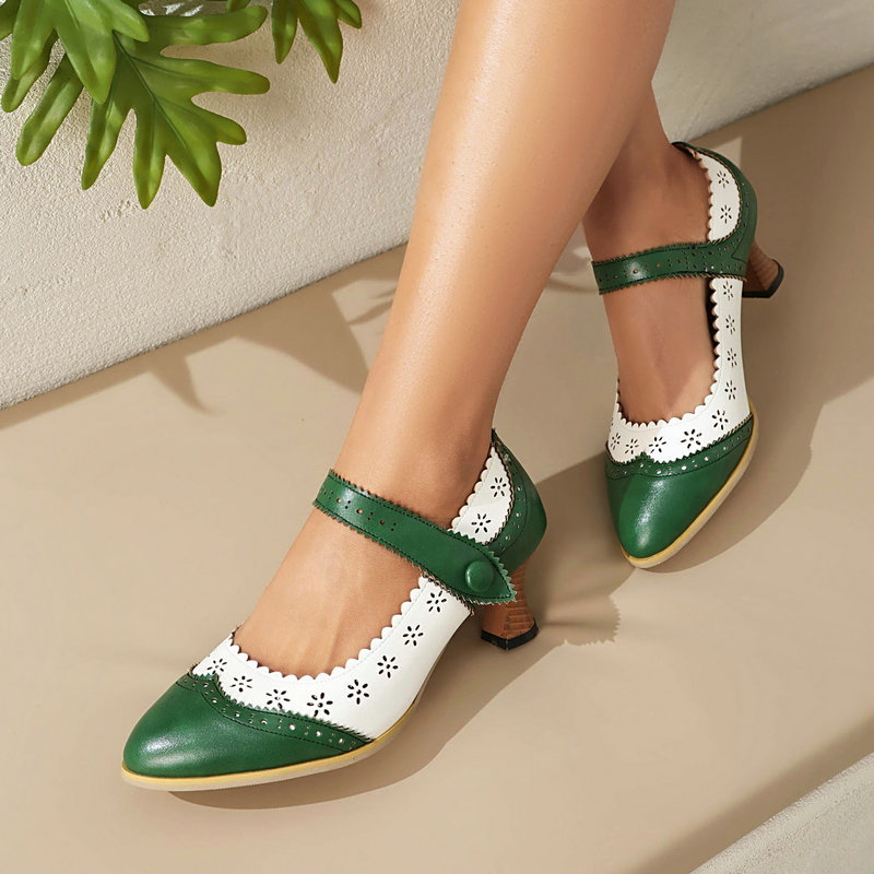 Women Two Tone Mary Jane Pumps - đánh giá và giá Women'S Xti Shoes