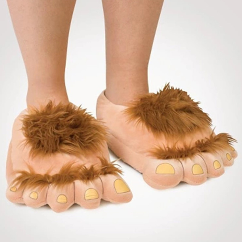 Newly Furry Warm Slippers Big  - đánh giá và giá Women Shoes For Big Feet