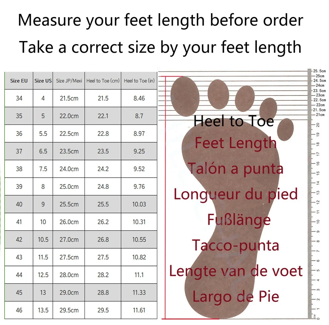 【Measure Your Feet Length Befo - đánh giá và giá Women Shoes For Big Feet