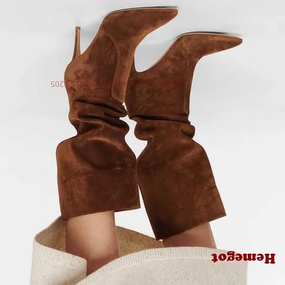 Brown Pointy Toe Slip On Women - đánh giá và giá Women'S Shoes Vegan