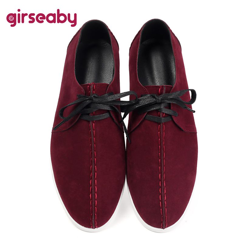 Girseaby Retro Men Male Shoes  - đánh giá và giá Women'S Shoes Extended Sizes