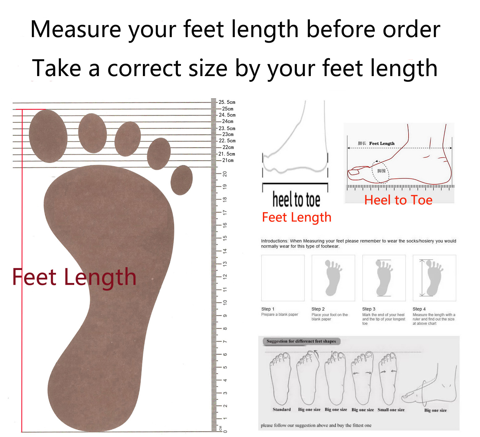 【Measure Your Feet Length Befo - đánh giá và giá Women Shoes For Big Feet