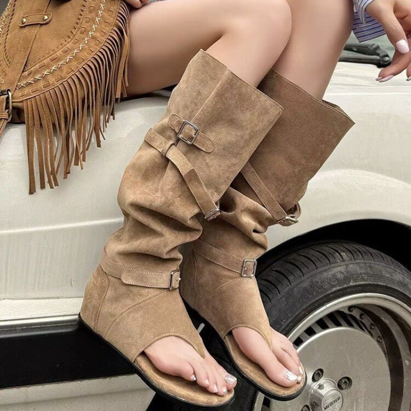 Summer New Western Cowboy Long - đánh giá và giá Western Cowgirl Boot