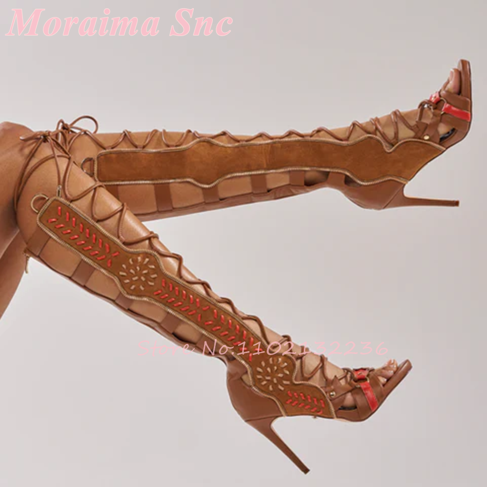 Bohemian Lace-Up Cutout Gladia - đánh giá và giá Western Cowgirl Boot