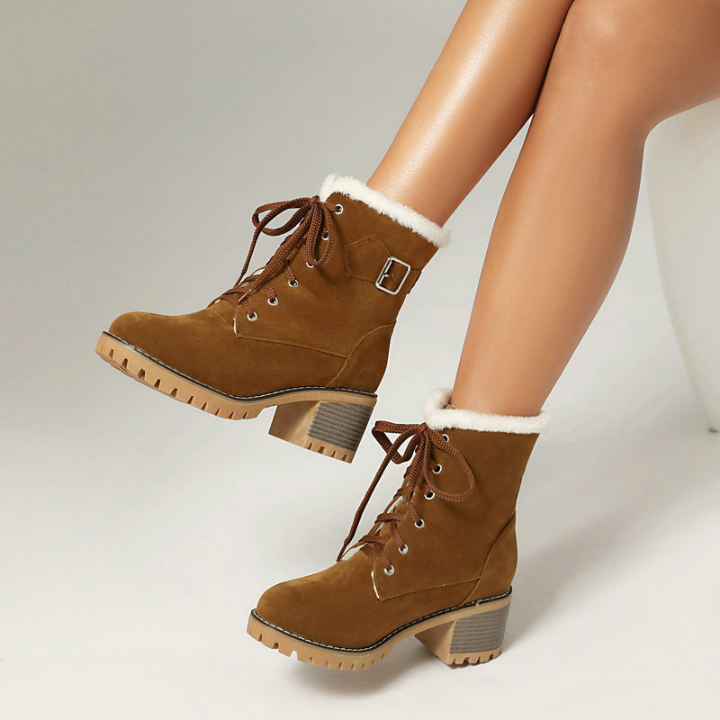 Women Winter Snow Boots Suede  - đánh giá và giá Women'S Xti Shoes