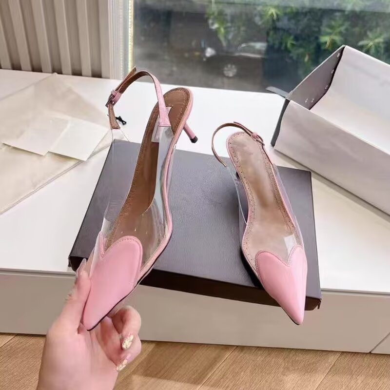 26 Spring/Summer Pointed Love  - đánh giá và giá Clear Strap Heel