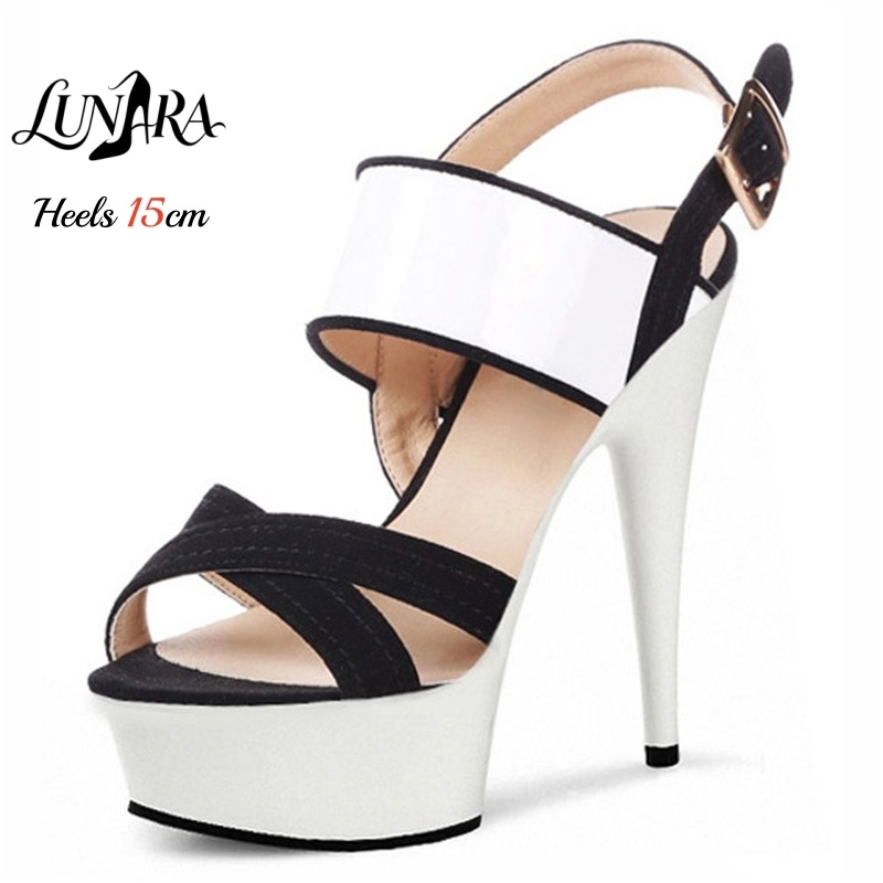 15cm/6Inch Clear Platform Stil - đánh giá và giá Clear Strap Heel