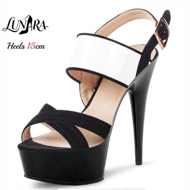 15cm/6Inch Clear Platform Stil - đánh giá và giá Clear Strap Heel