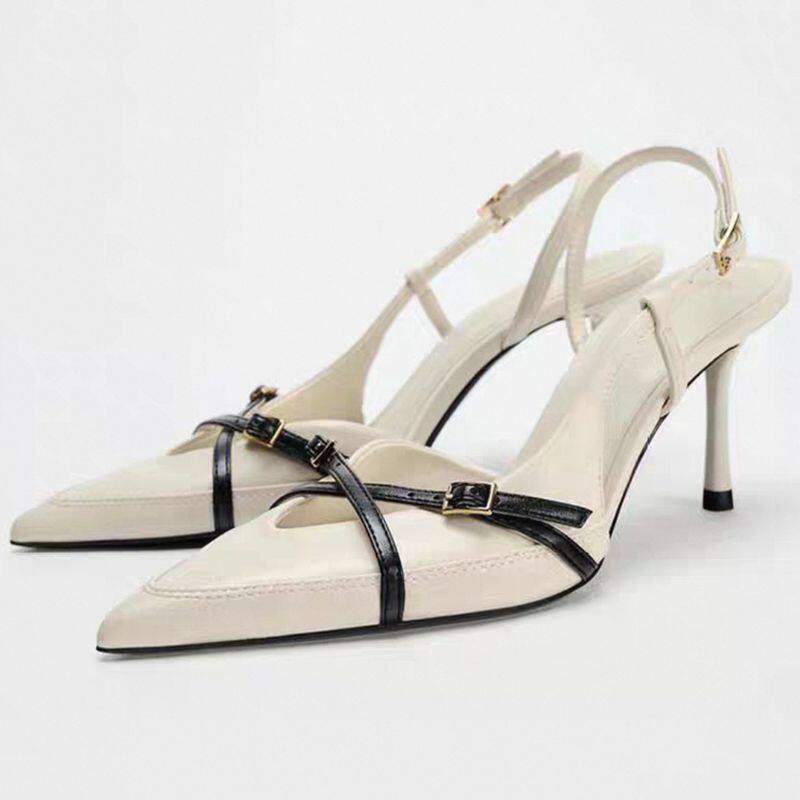 New Brand Summer Pointed Toe W - đánh giá và giá Women Shoes Mules