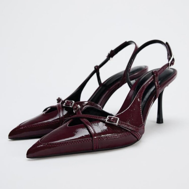 New Brand Summer Pointed Toe W - đánh giá và giá Women Shoes Mules