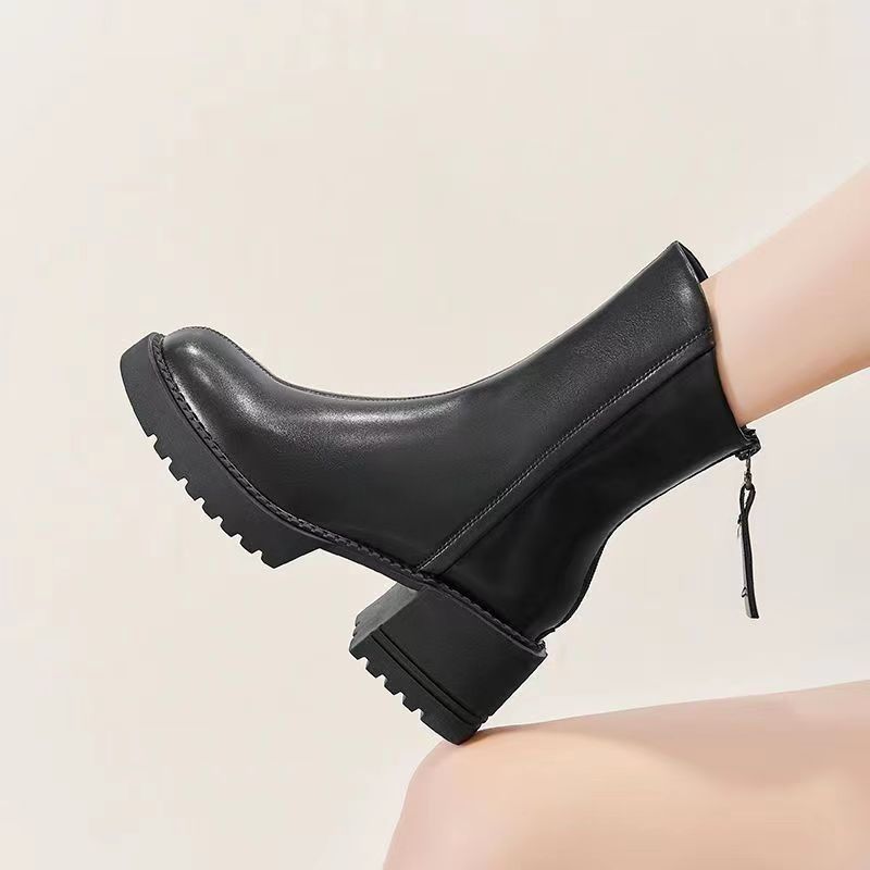 Leather Round Toe Platform Wat - đánh giá và giá Women'S Shoes Trending 2025