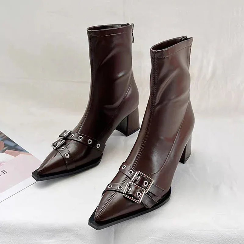 High Heels Ankle Boots Women C - đánh giá và giá Women'S Shoes Trending 2025