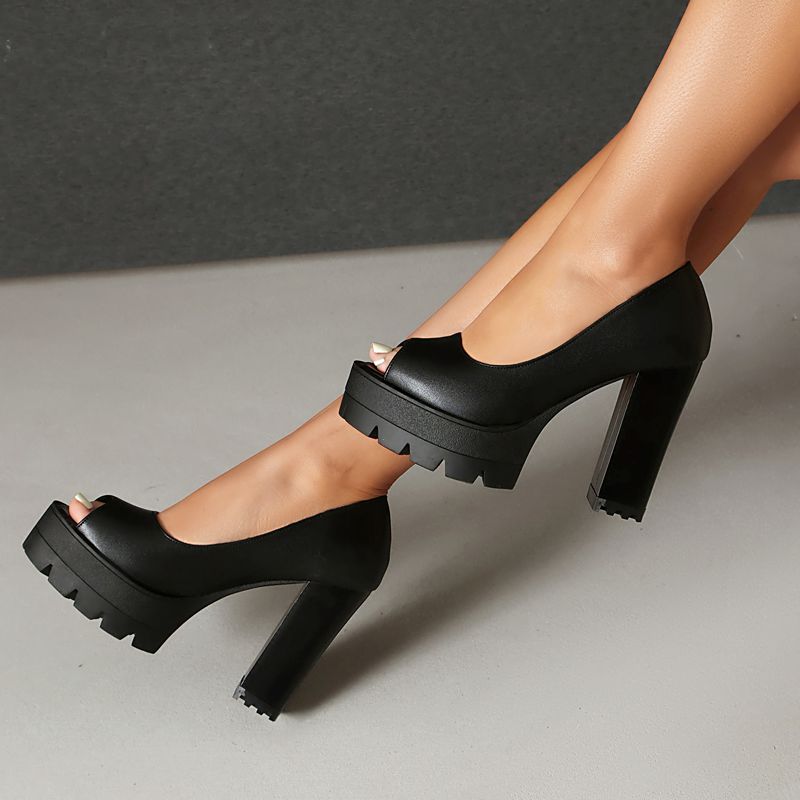 REAVE CAT Black Sexy Female Sa - đánh giá và giá Women'S Shoes Extended Sizes