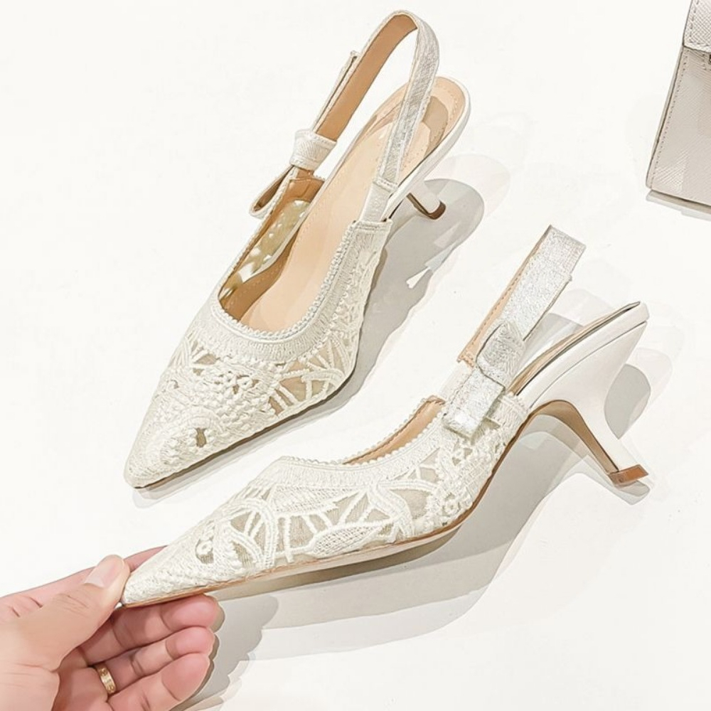 Genuine Leather High Heel Sand - đánh giá và giá Women Shoes Size Chart