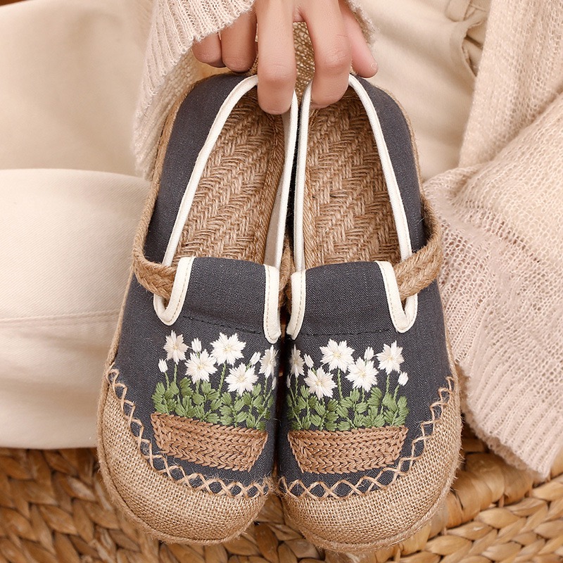 Veowalk Flowers Embroidered Wo - đánh giá và giá Women'S Shoes Vegan