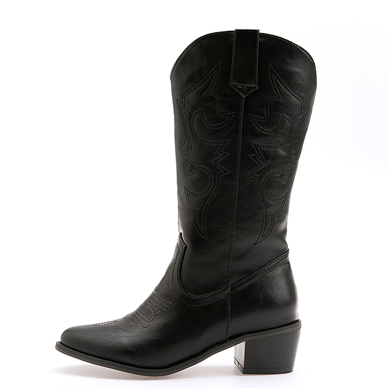 Classic Mid-calf Boots Women F - đánh giá và giá Western Cowgirl Boot