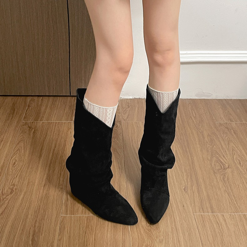 Winter Vintage Pleated Women M - đánh giá và giá Women Shoes Size Chart