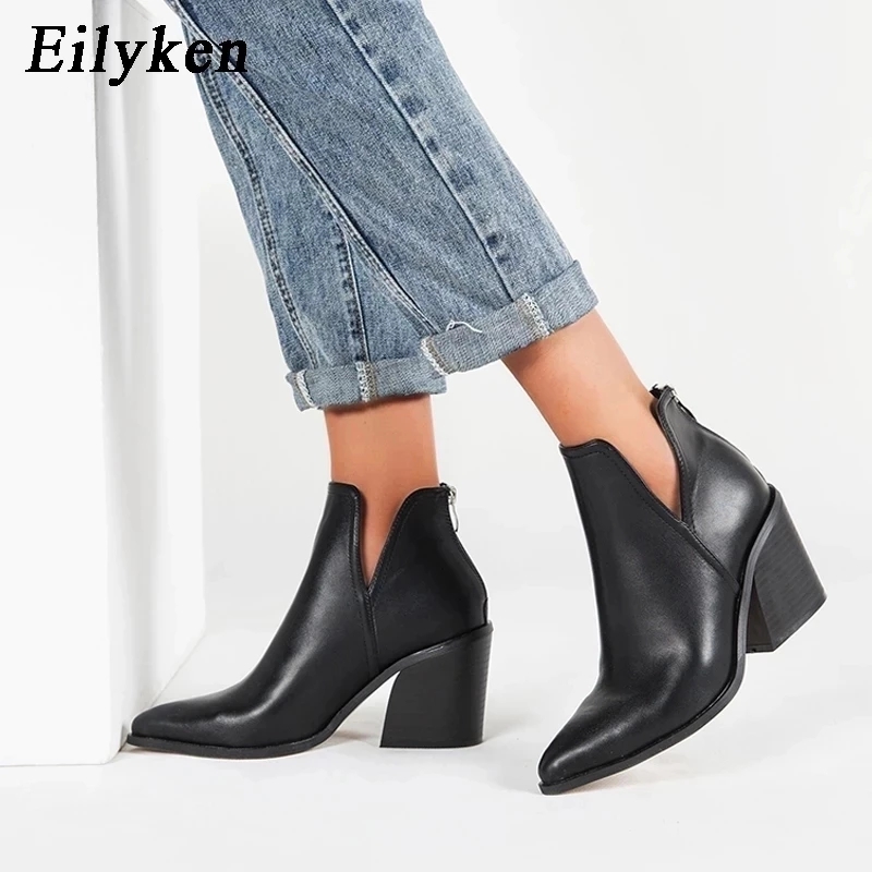 Eilyken Autumn Winter Casual W - đánh giá và giá Western Cowgirl Boot