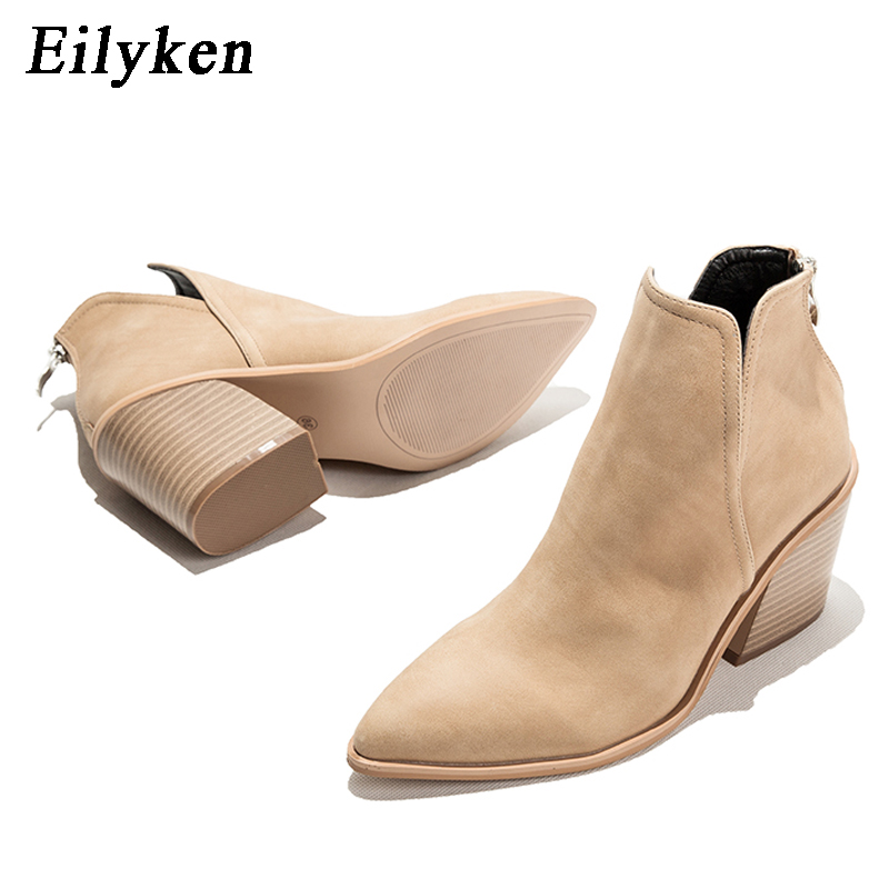 Eilyken Autumn Winter Casual W - đánh giá và giá Western Cowgirl Boot