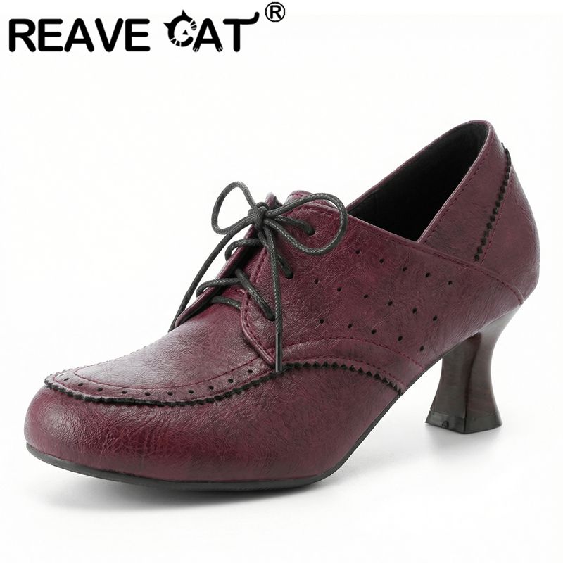 REAVE CAT Yellow Female Pumps  - đánh giá và giá Women'S Shoes Extended Sizes