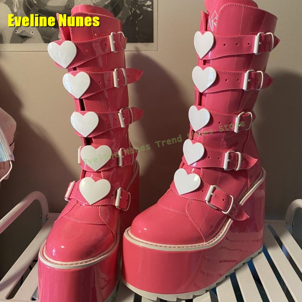 Pink Strawberry Button Platfor - đánh giá và giá Women'S Shoes Trending 2025
